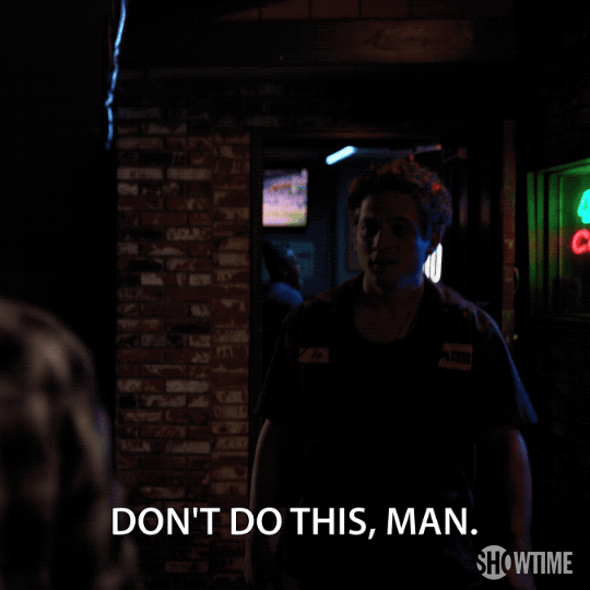 Episode 5 Dont Do This GIF by Shameless