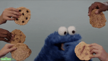 Cookie Monster Eating GIF by Sesame Street Find Share on GIPHY