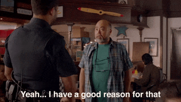 Nervous Police GIF by Kim's Convenience
