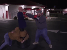 fight hank GIF by Barstool Sports