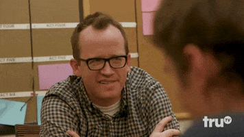 Well There You Go Chris Gethard GIF by reactionseditor