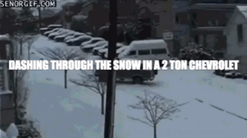 Snow Driving GIF