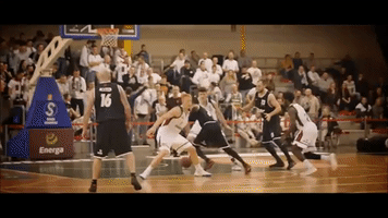 Huntermickelson #Block GIF by Legia Warszawa Sekcja Koszykówki