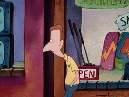 hey arnold nicksplat GIF