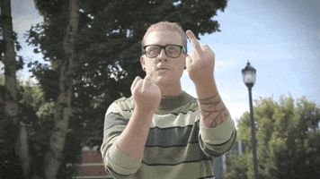 middle fingers GIF by SuperEd86
