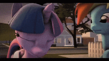 bnking twilight sparkle usual day GIF