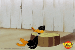 daffy duck eating GIF by Looney Tunes