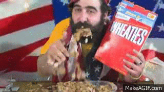 mayonnaisehands wheaties GIF