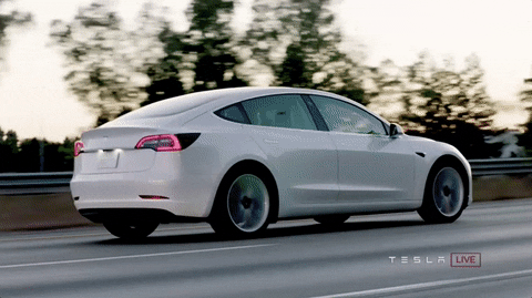 Tesla Model 3 GIF by Product Hunt
