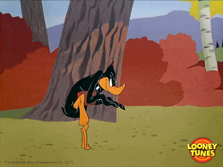 Sneaking Out Daffy Duck GIF by Looney Tunes - Find & Share on GIPHY