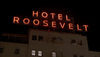 hotel roosevelt la GIF by The Hills