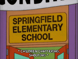 season 13 school GIF