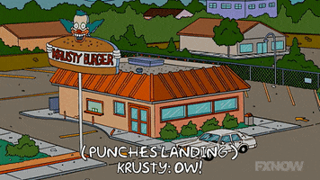 Episode 1 Krusty Burger GIF by The Simpsons