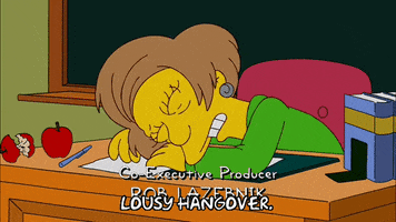 Episode 19 Sleeping GIF by The Simpsons