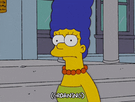 looking marge simpson GIF