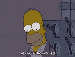 happy homer simpson GIF