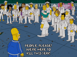 Episode 4 Kill GIF by The Simpsons
