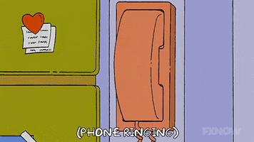 Episode 15 Phone GIF by The Simpsons
