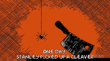 the simpsons spider and cleaver GIF
