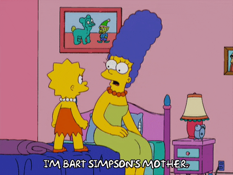 talking marge simpson GIF