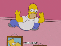 Woo Hoo Bart Simpson Gif Find Share On Giphy
