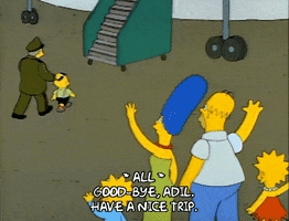 Season 1 Trip GIF by The Simpsons