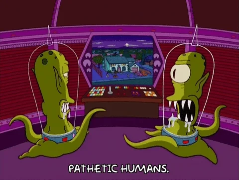 Episode 1 Aliens GIF by The Simpsons