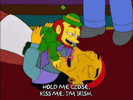 Kissing Episode 1 GIF by The Simpsons