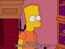 confused bart simpson GIF