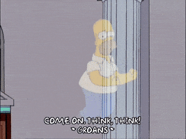 homer simpson ghost GIF