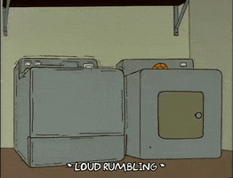 Rumbling Season 3 GIF by The Simpsons