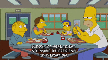 Episode 18 Lunch Table GIF by The Simpsons