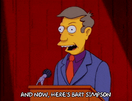 Season 3 Speech GIF by The Simpsons