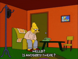 Lonely Season 6 GIF by The Simpsons