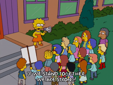 Inspiring Lisa Simpson GIF