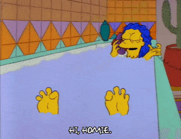 Relaxing Season 3 GIF by The Simpsons