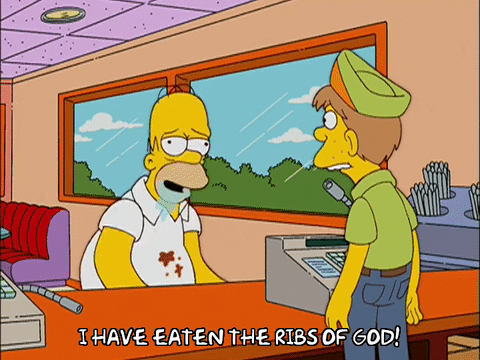 Homer Simpson Hunger GIF - Find & Share on GIPHY
