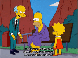 Homer Simpson Mister Burns Gif