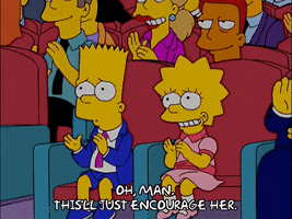 Lisa Simpson Applause GIF by The Simpsons