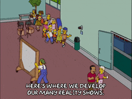 Lisa Simpson Walking GIF by The Simpsons