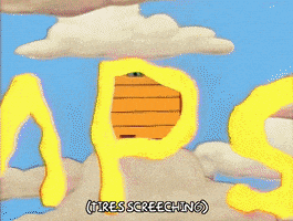 scared homer simpson GIF