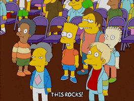 Excited Episode 19 GIF by The Simpsons