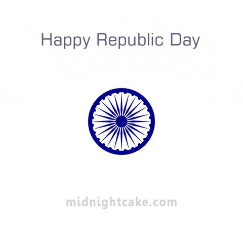 Republic Day Animated Gif GIF by midnightcake