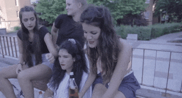 mom + pop music alcohol GIF by Hinds