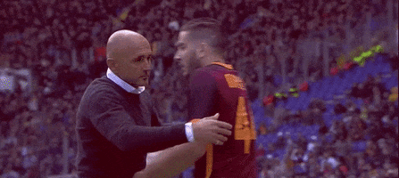 football hug GIF by AS Roma