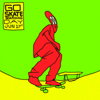 Skate Skateboarding Day GIF by Parker Jackson