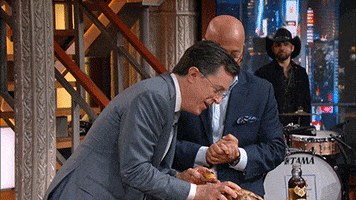 hungry cbs GIF by The Late Show With Stephen Colbert