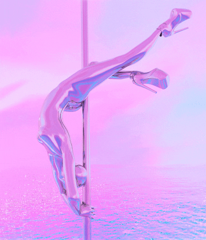 pink ocean art GIF by Simon Falk
