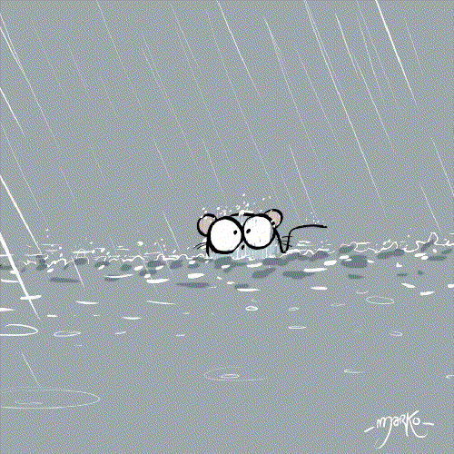Its Raining GIF by marko