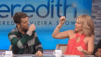 lance bass yes GIF by The Meredith Vieira Show
